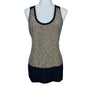 Eileen fisher Women's black and brown Sequins Shirt Sz M