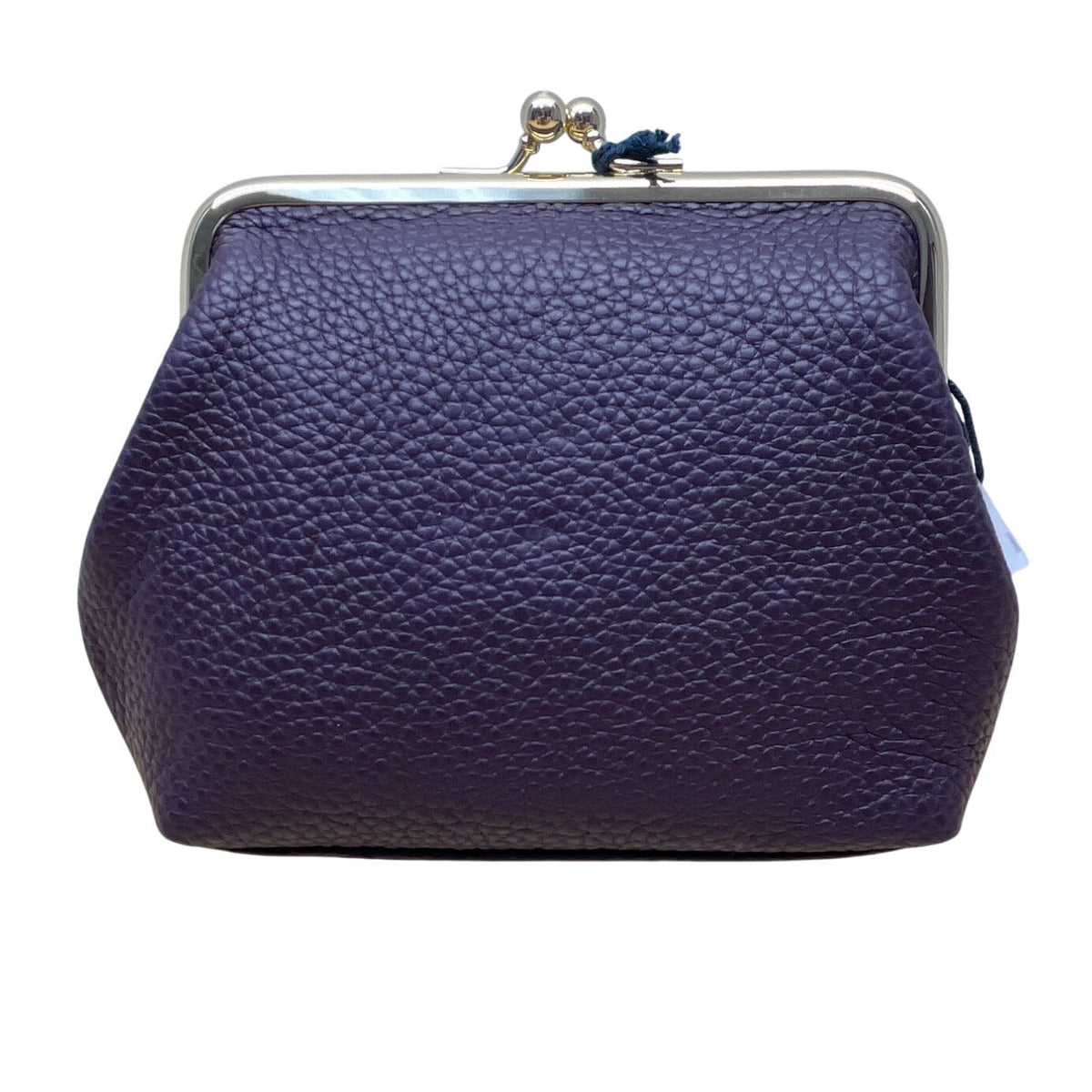 Dooney & Bourke Plum Wine Pebbled Leather Coin Purse - New