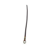Dooney & Bourke Brown & Tan Leather Adjustable Belt With Gold Buckle S 26-28 USA