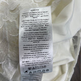 Guess Womens White Floral Lace Bodycon Dress With Spaghetti Straps - Sz 0