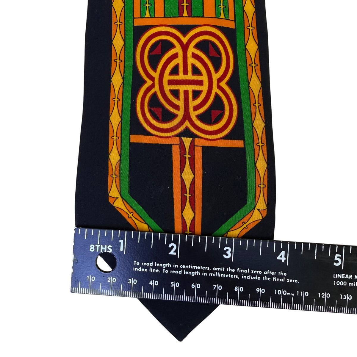 Rush Limbaugh No Boundaries Collections Navy Silk Celtic Knot Pattern Necktie