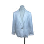 Talbots Women's White Linen Blazer Classic Single Button Jacket Size 12P