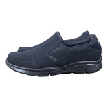 Skechers Mens Black Memory Foam Slip-On Sneakers Size 13 - New