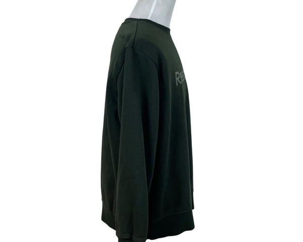Reebok Mens Green Sweatshirt Casual Long Sleeve Pullover Sz XL