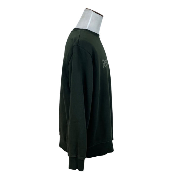 Reebok Mens Green Sweatshirt Casual Long Sleeve Pullover Sz XL