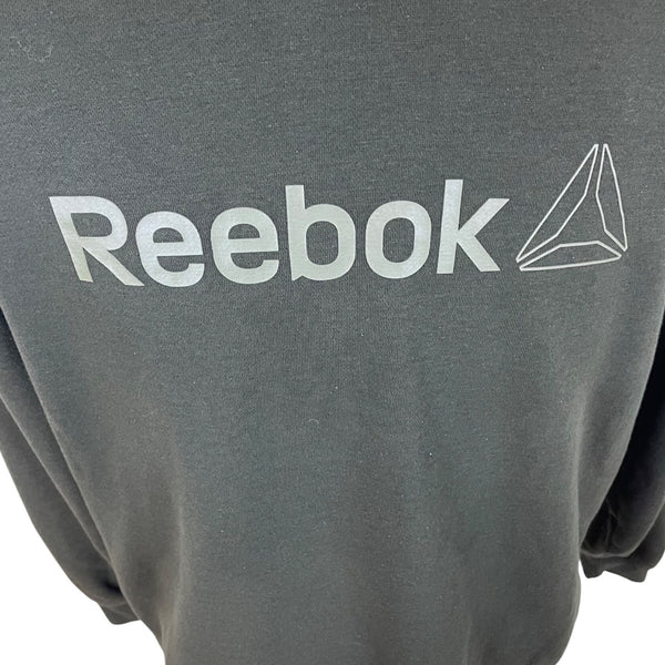 Reebok Mens Green Sweatshirt Casual Long Sleeve Pullover Sz XL