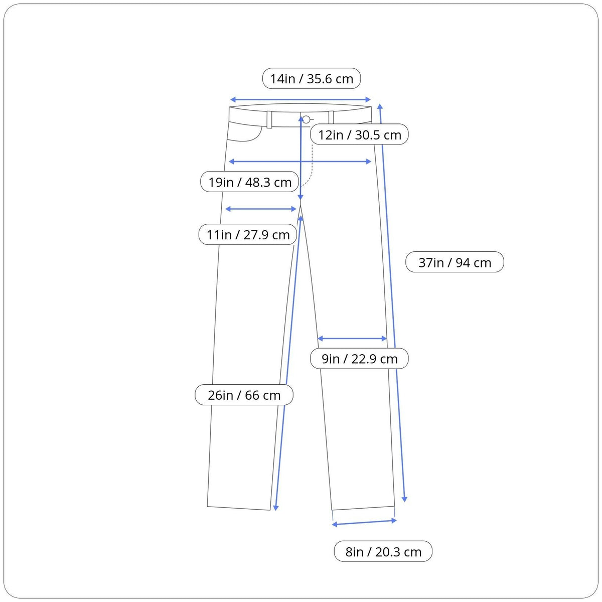 Zara Women's Blue Washed Denim High-Rise Crop Jeans With Frayed Hem Sz 6