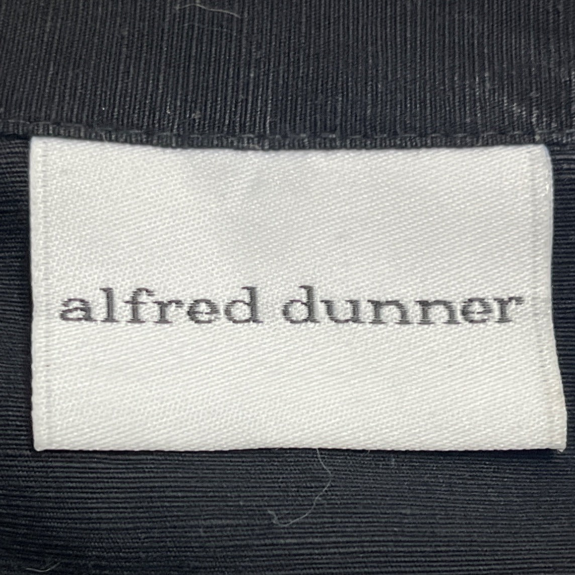 Alfred Dunner Women's Black Embroidered Floral Blouse Short Sleeve Size 8 - New