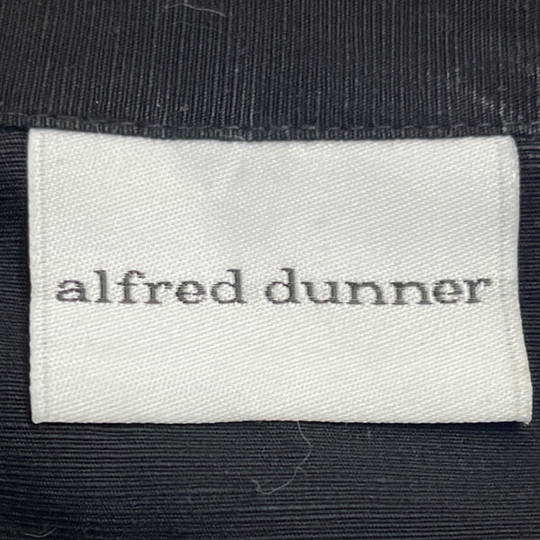 Alfred Dunner Women's Black Embroidered Floral Blouse Short Sleeve Size 8 - New