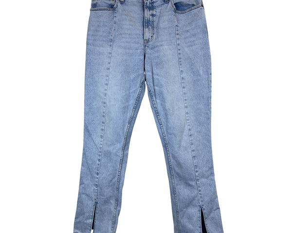 Abercrombie & Fitch Womens Light Wash Denim High Rise Skinny Jeans Curved Love Size 14R