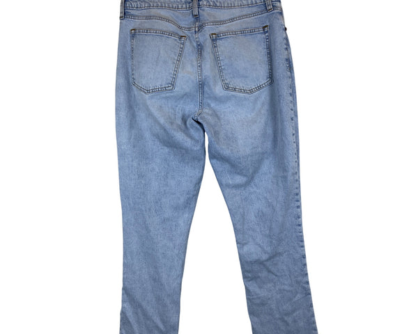 Abercrombie & Fitch Womens Light Wash Denim High Rise Skinny Jeans Curved Love Size 14R
