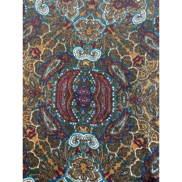 LDS Sheila Paisley Multicolor Shawl With Fringe Detailing