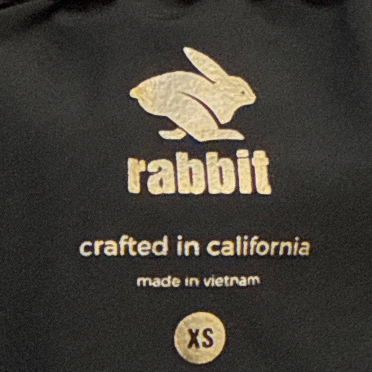 Rabbit Women’s Black Skirt With Elastic Waist & Side Zipper Size X S