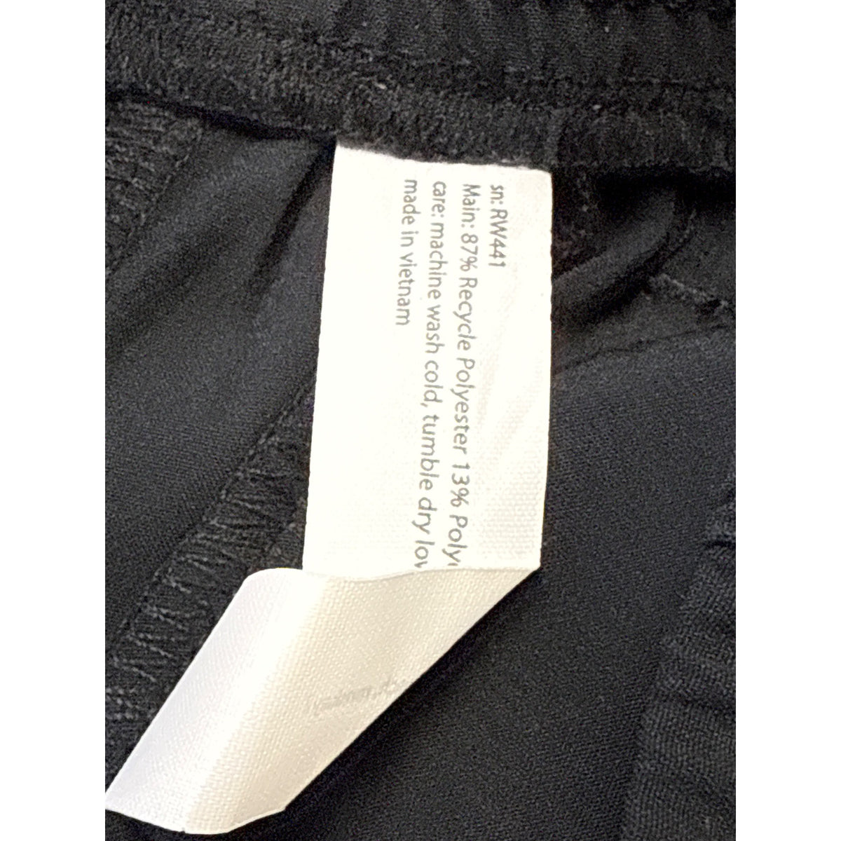 Rabbit Women’s Black Skirt With Elastic Waist & Side Zipper Size X S