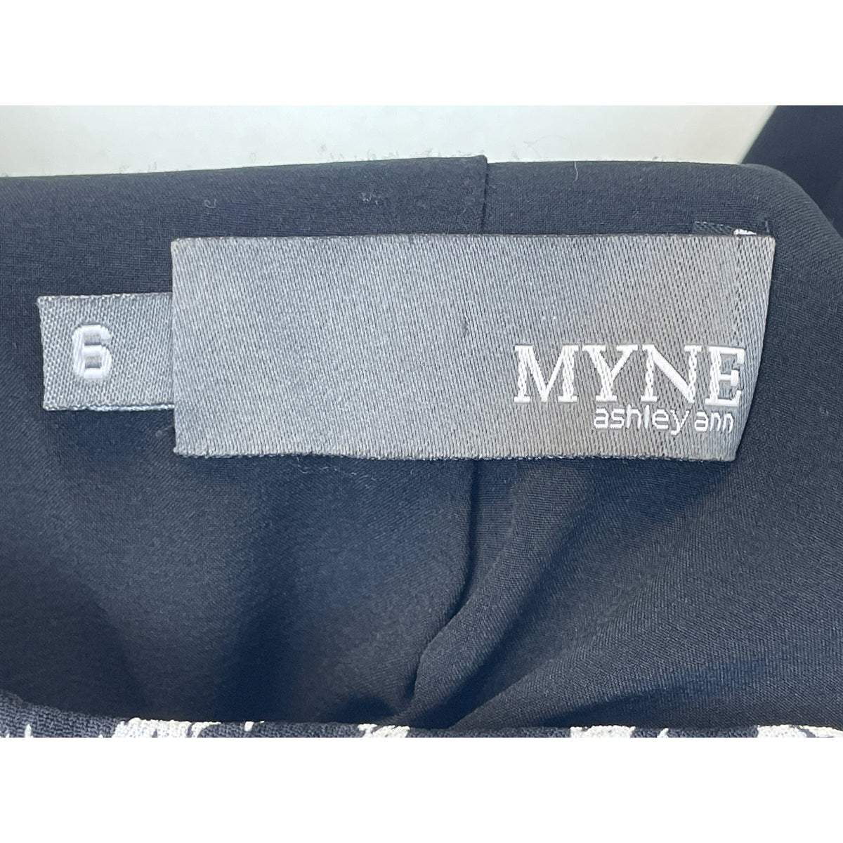 Myne Womens Black Leopard Print Sleeveless Mini Dress Rayon Silk Blend Size 6