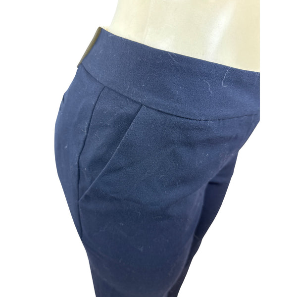 Calvin Klein Womens Navy Blue Straight-Leg Dress Pants Size 4 - New