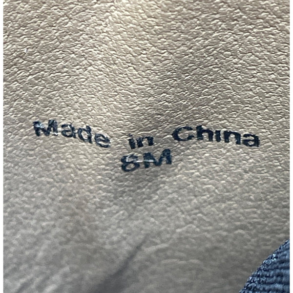 Diane Von Furstenberg Women’s Black Leather Stretch Shaft Ankle Boots Size 8M