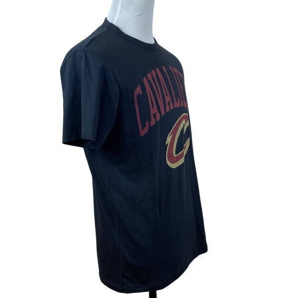 47 Mens Black Cotton Cavaliers Logo T-Shirt NBA Official Licensed Size M - New