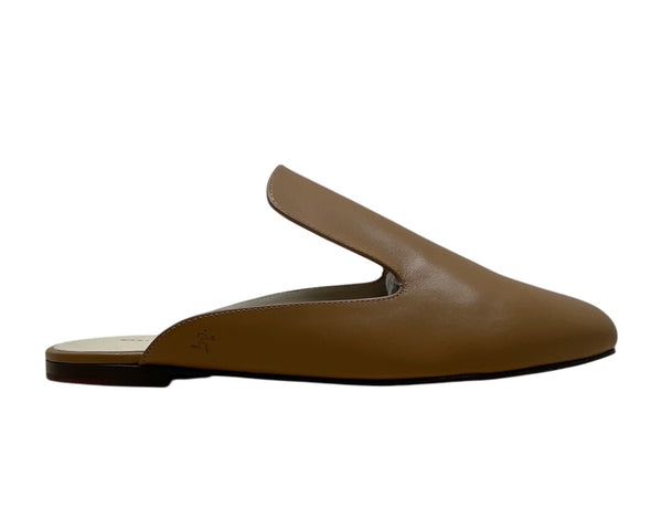 Want Les Essentiels Womens Tan Leather Mules Slip-On Size US8 (EU39)