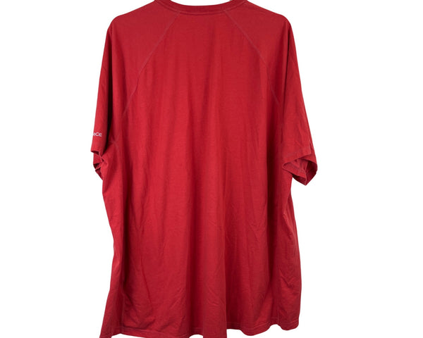 Carhartt Mens Red Relaxed Fit Short Sleeve Pocket T-Shirt Size 3XL