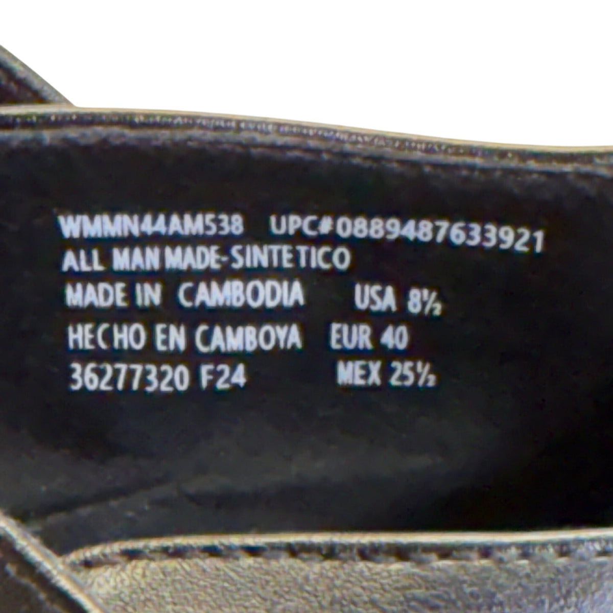 Madden NYC Women’s Black Lug Sole Adjustable Strap Mary Jane Shoes Size 8.5 US