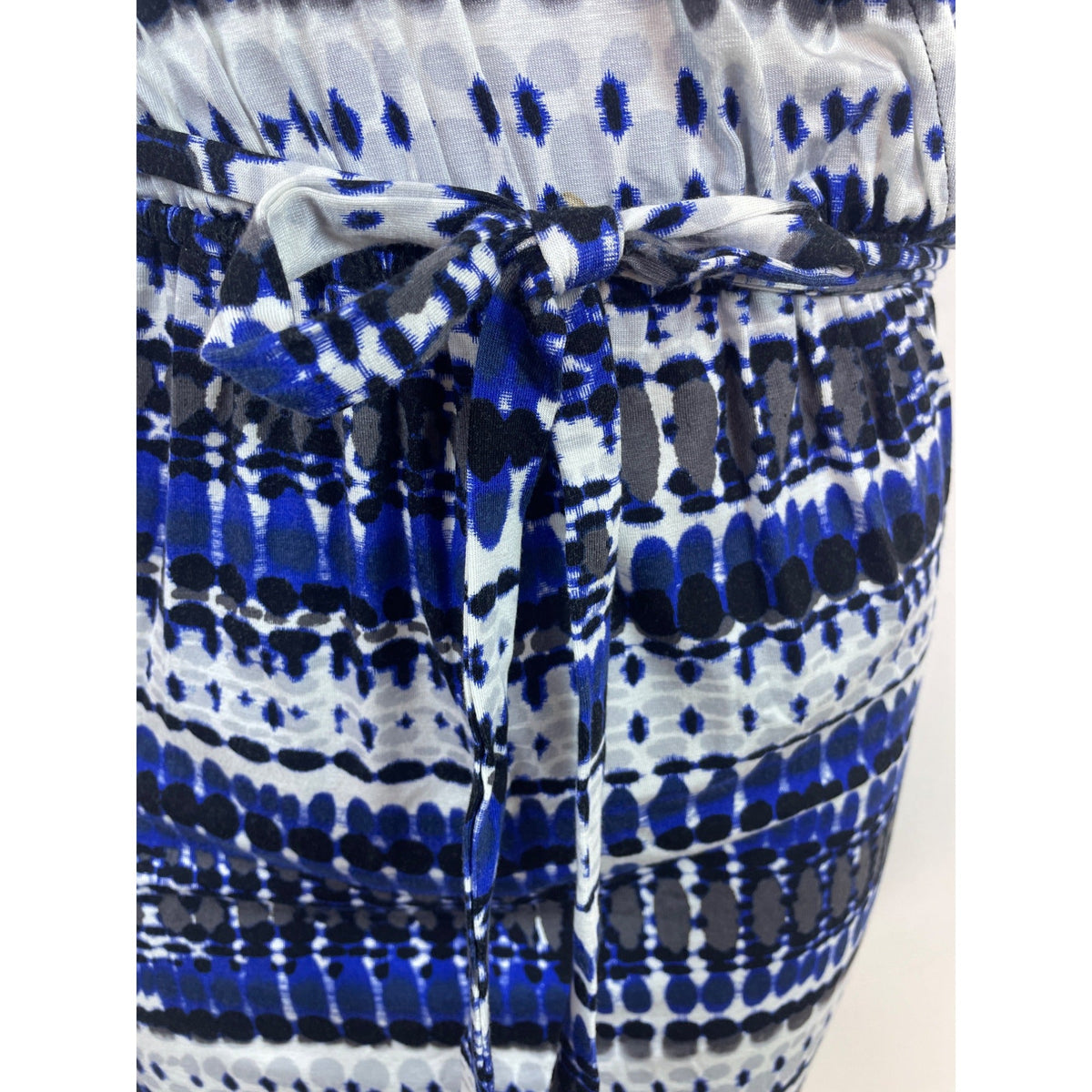 South Moon Under Blue & White Sleeveless Wrap Style Mini Dress Sz XS - New