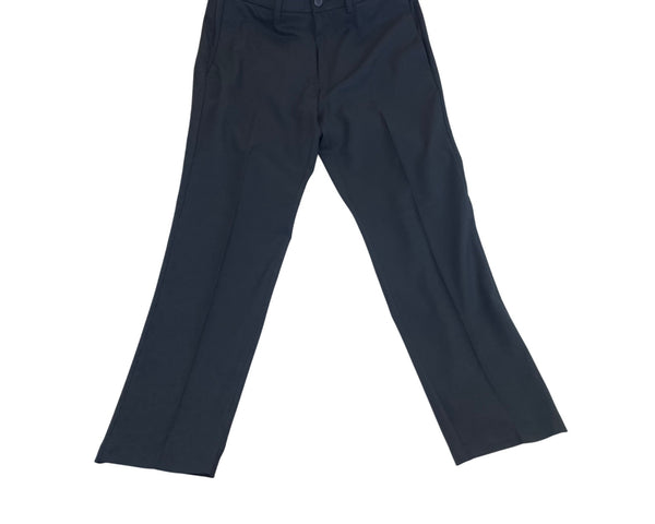 Haggar Mens Black Straight Fit Pants With Flex Waistband Sz 36x32 - New