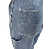 Walls Womens Blue Denim Overalls Relaxed Fit Adjustable Straps Workwear Sz 40x34