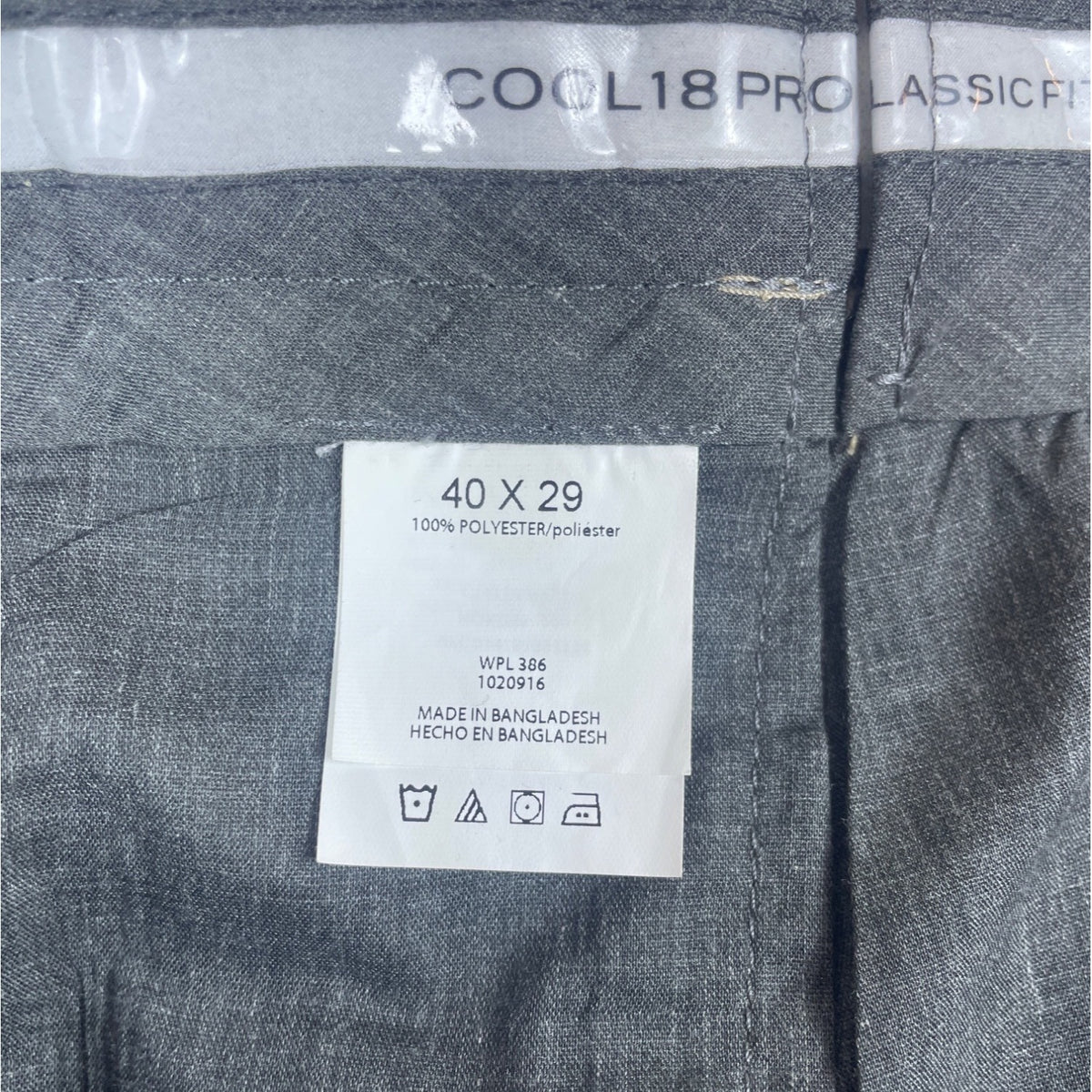 Haggar Men's Beige Khaki Pants Sz 40x29 - NWT