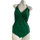 Women's Green One Piece Swimsuit Sz M