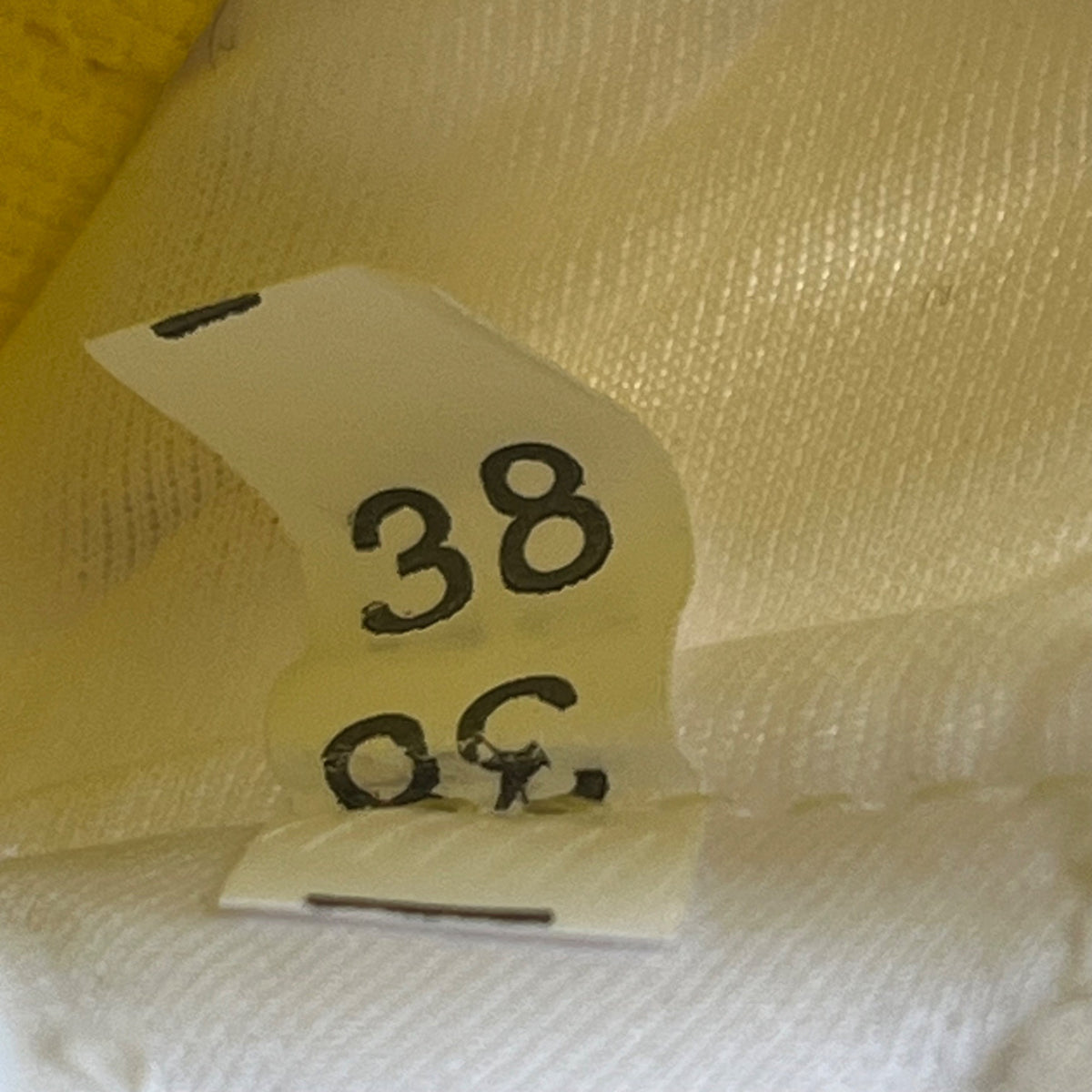 Grounded Footwear Unisex White/Yellow Water Quick-Dry Swim Shoes Size M6.5 W8