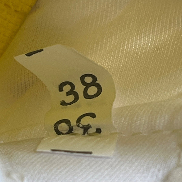 Grounded Footwear Unisex White/Yellow Water Quick-Dry Swim Shoes Size M6.5 W8