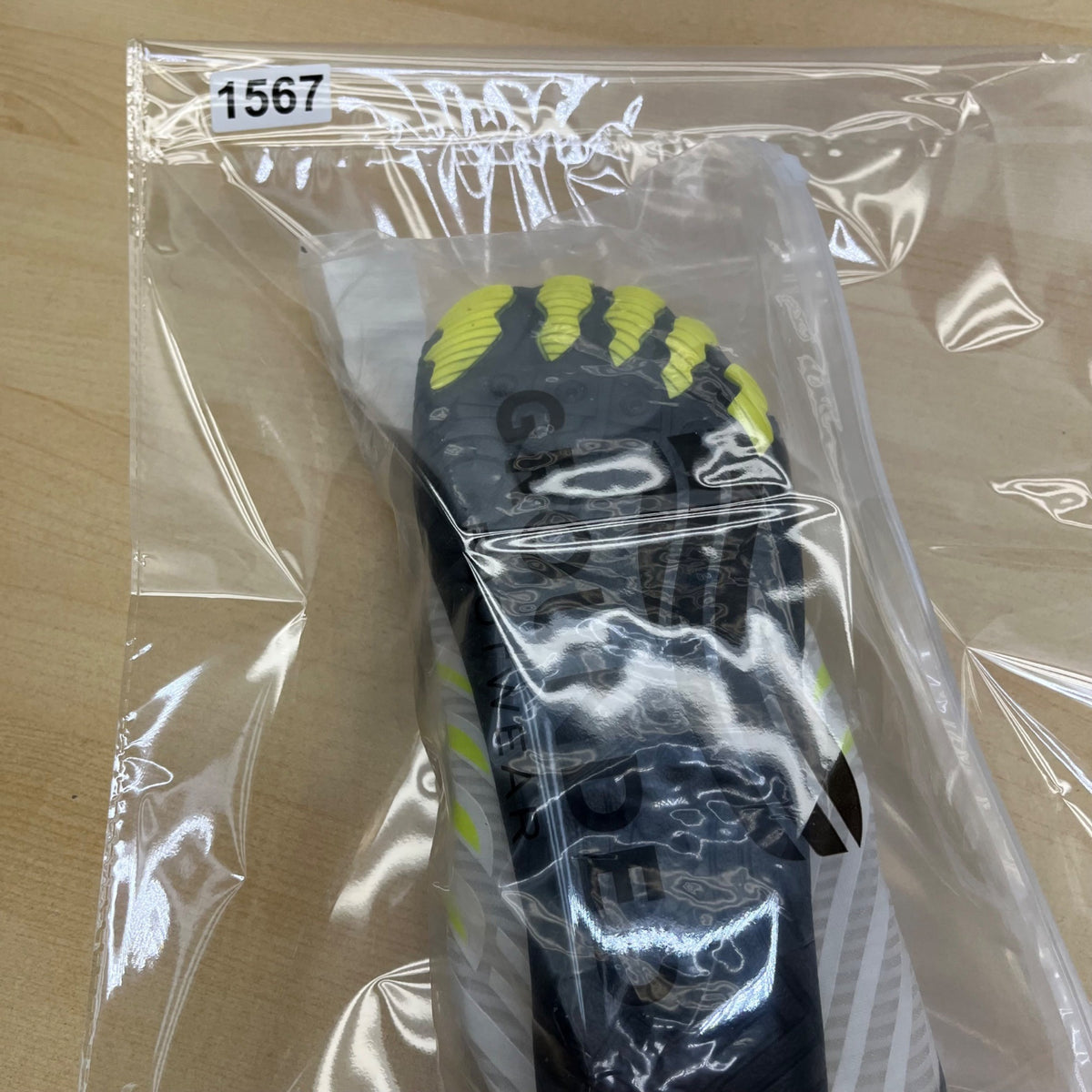 Grounded Footwear Unisex White/Yellow Water Quick-Dry Swim Shoes Size M6.5 W8