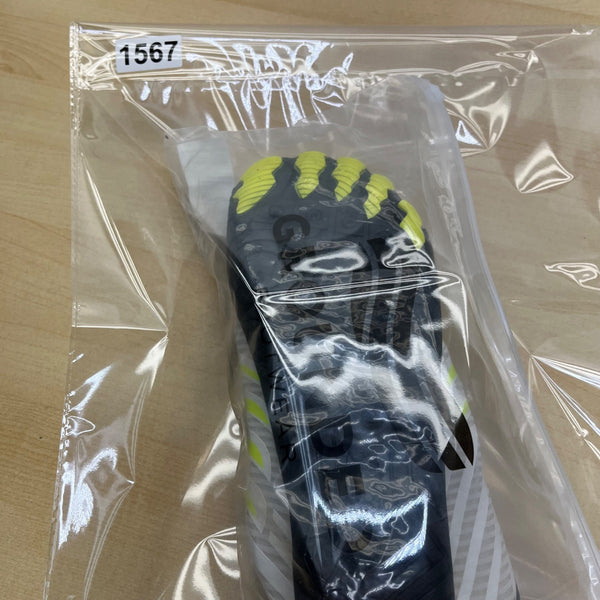 Grounded Footwear Unisex White/Yellow Water Quick-Dry Swim Shoes Size M6.5 W8