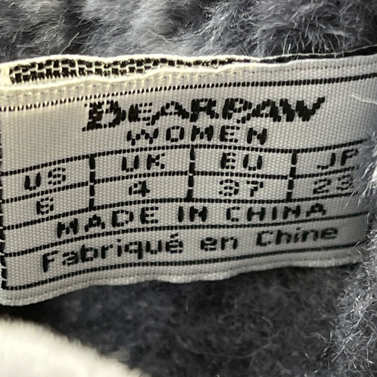 Bearpaw Women’s Gray Sheepskin/Wool Blend Suede Elle Winter Tall Boots Size 6