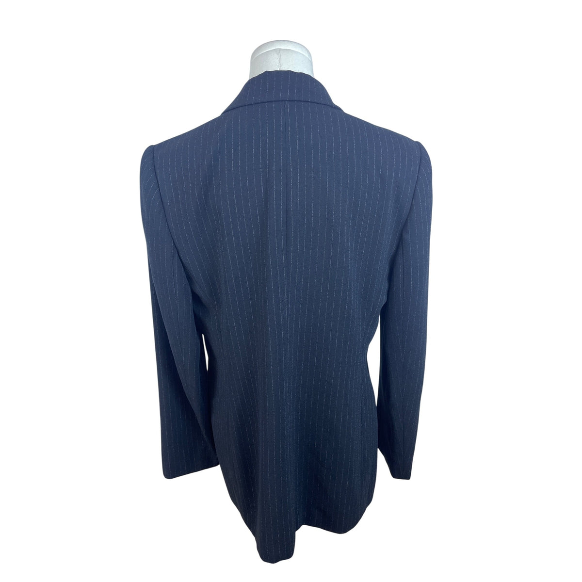 Casual Corner Annex Women's Black Pinstripe Blazer Size 10