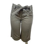 Burberry Women's Beige Cotton/Elastane Belted Shorts Size 6 - New