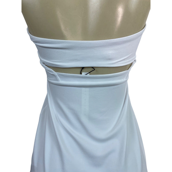 Susana Monaco White Strapless Mini Dress Medium Sz - New