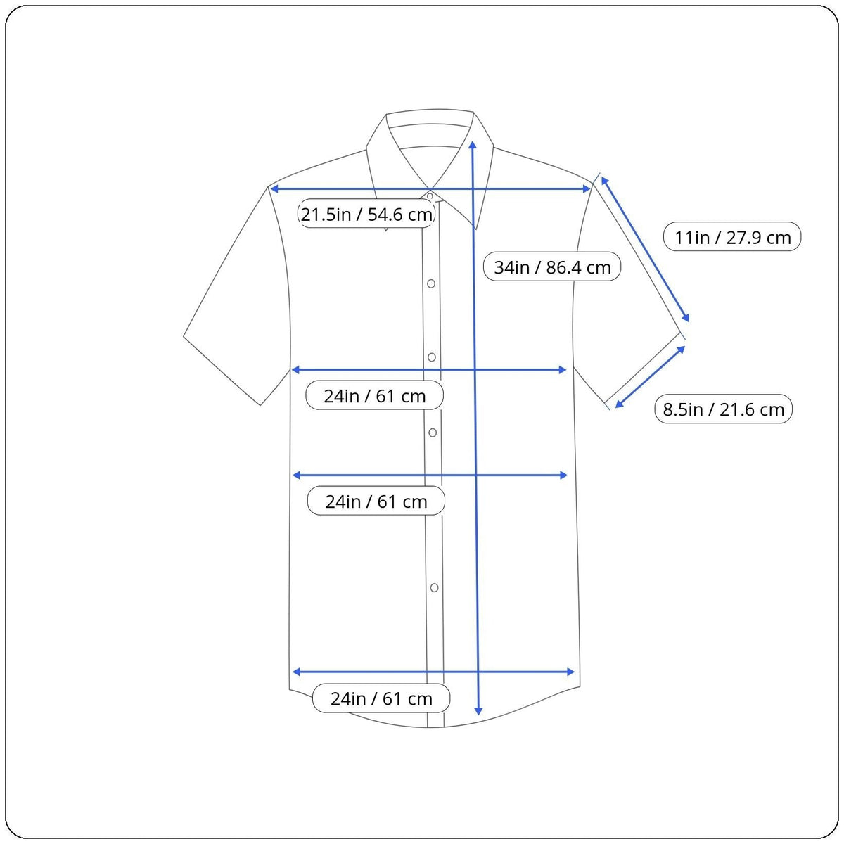 Eagle Dry Goods Mens Short Sleeve Button-Up Shirts Assorted Plaid & Stripe Styles Size XL