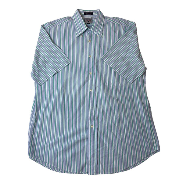 Eagle Dry Goods Mens Short Sleeve Button-Up Shirts Assorted Plaid & Stripe Styles Size XL