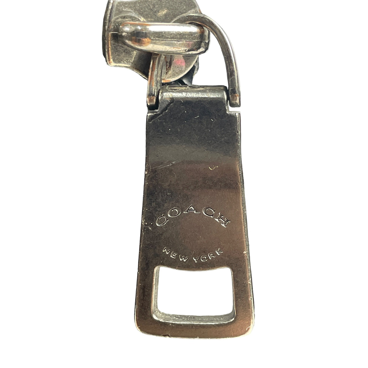 Vtg Coach Women's Black Leather N Canvas Crossbody Bag Sz M