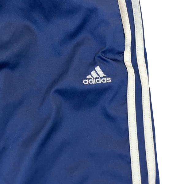Adidas Men's Navy Lightweight Clima Proof Track Pants With Stripes on Side Sz L