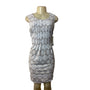 Perceptions Women's White Sheath Dress Sz L - NWT