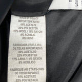 Christian Dior Women's Black Notched Collar Design Blazer