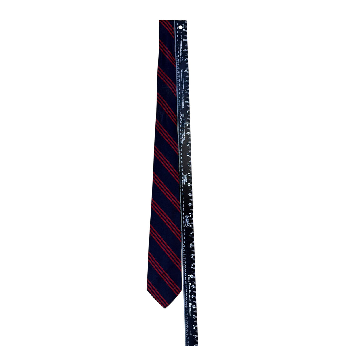 Vintage Brooks Brothers Navy & Red Silk Striped Tie All Season Classic