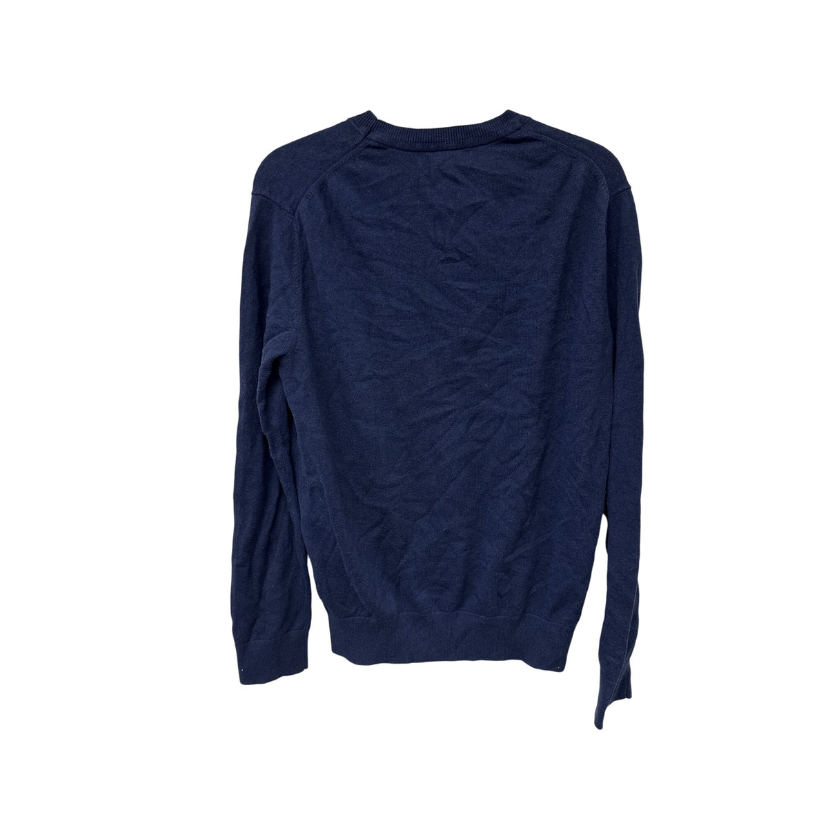 Banana Republic Mens Navy Cotton Cashmere Crewneck Sweater Medium Soft Knit Pullover