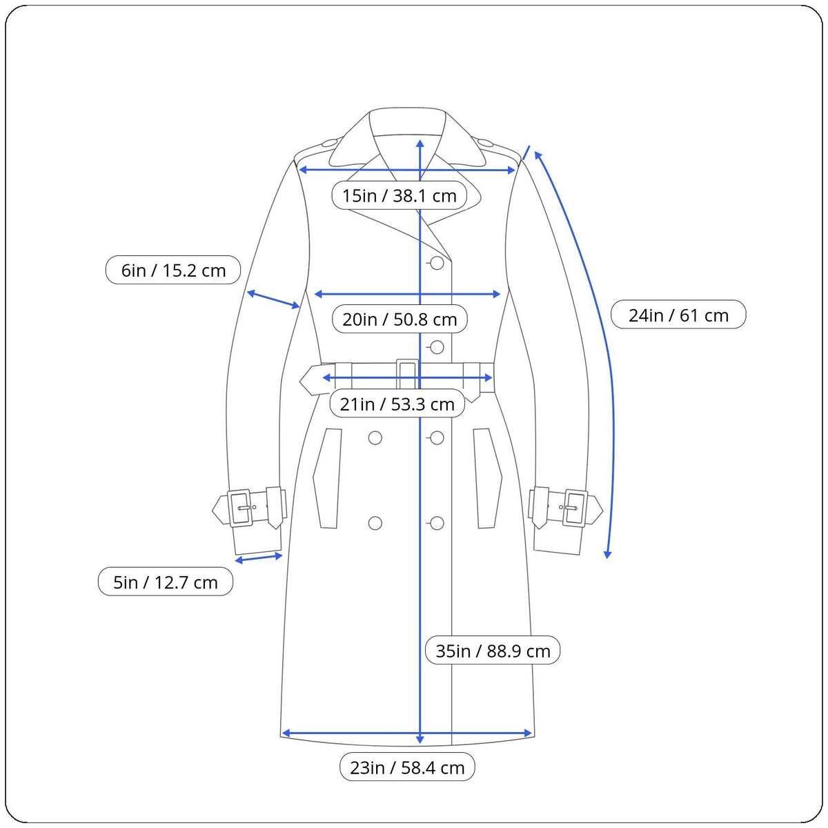 Ambiance Womens Black Polyester Belted Open-Front Coat Size M