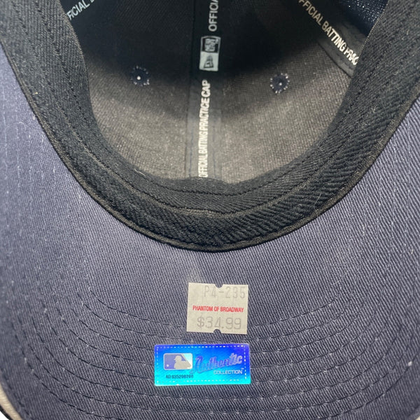 New Era 59Fifty New York Yankees MLB Black Baseball Cap Sz S/M