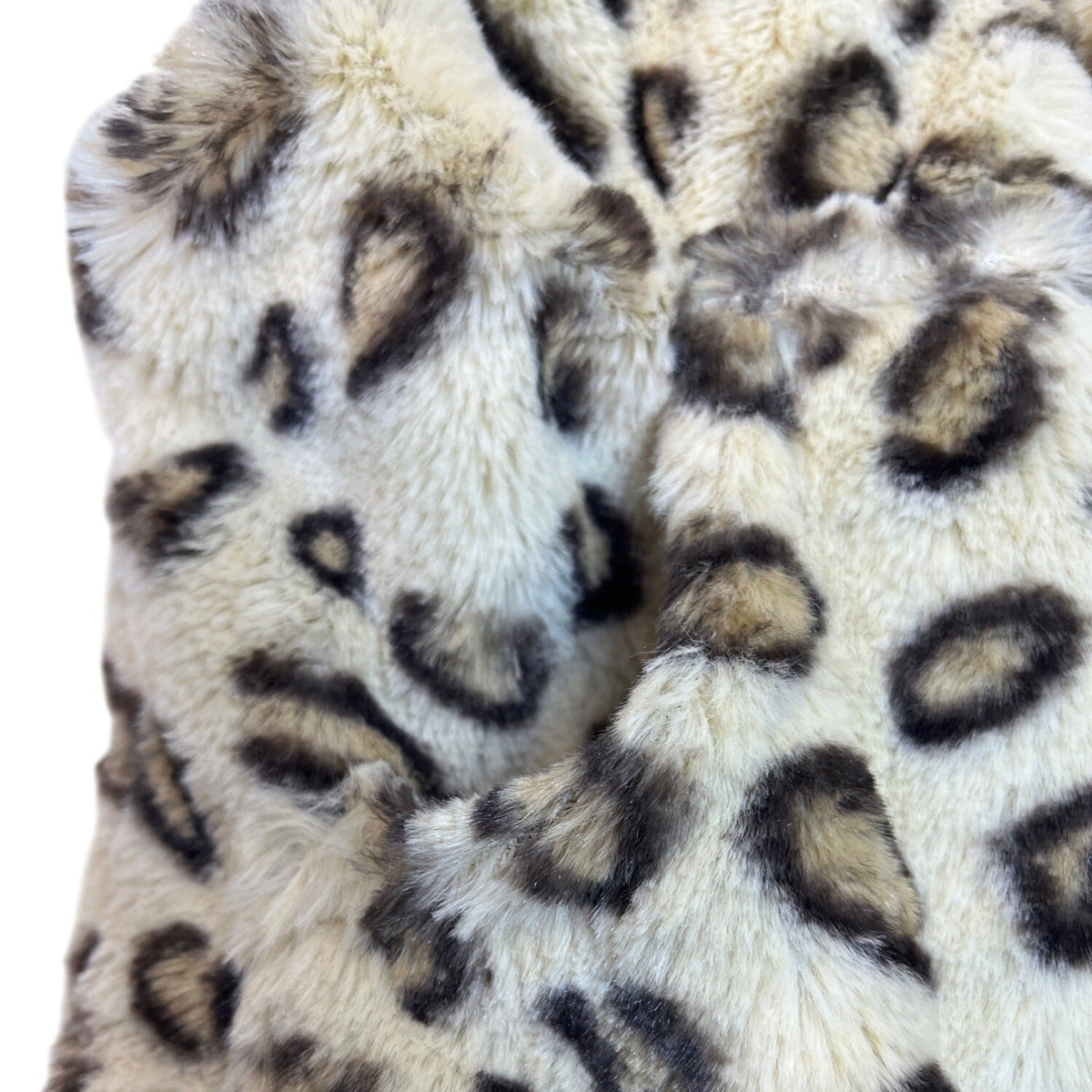 Widgeon Baby Leopard Print Faux Fur Vest Brown & Animal Pattern Size18M - New
