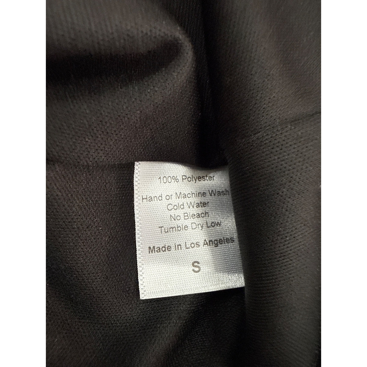 Lucy In The Sky Women’s Black Mini Dress With Ruffle & Tie Straps Small